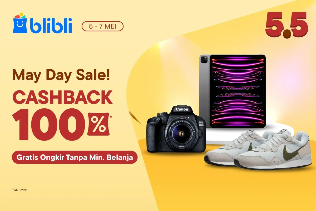  Kembalikan Semangat Gaya Hidup Sehat di Promo May Day Sale 5.5! 