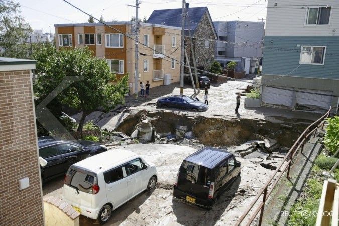 Gempa 6,7 magnitudo mengguncang Hokkaido, 32 orang hilang