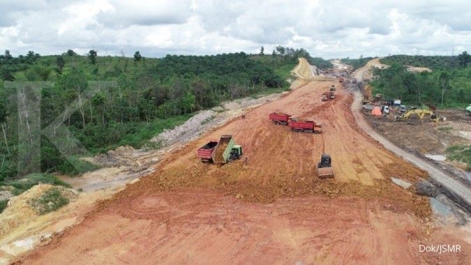 Sudah 61,9%, proyek jalan tol Balikpapan-Samarinda ditargetkan rampung tahun ini