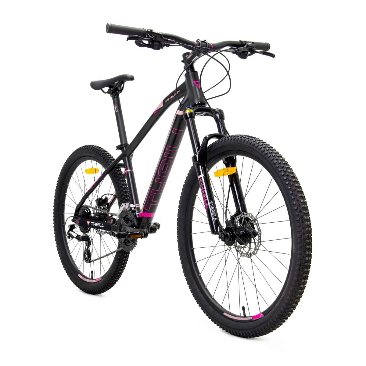 Tampak maskulin dan gahar, harga sepeda gunung Thrill Vanquish 3.0 cukup terjangkau