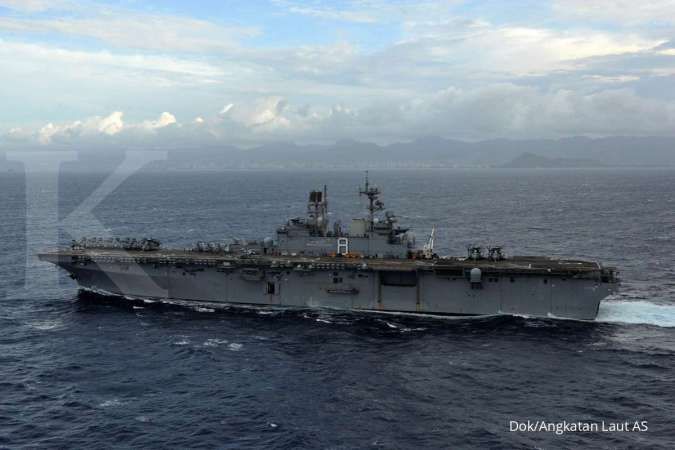Memanas lagi, dua kapal perang AS berlayar di Laut China Selatan