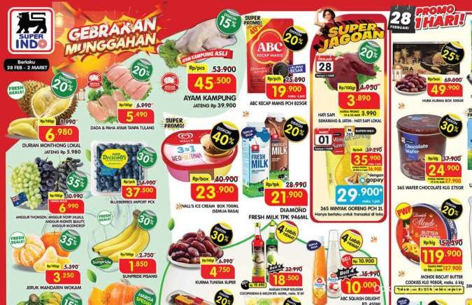 Promo JSM Superindo 28 Februari Jelang Ramadan, Kurma dan Monde Diskon Sampai 25%