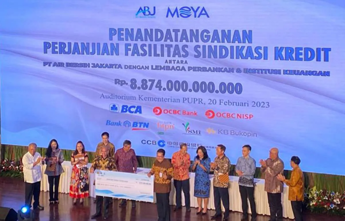 Bangun Proyek SPAM Ibu Kota, Air Bersih Jakarta Dapat Kredit Rp 8,87 Triliun