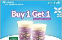 Promo Esteh Indonesia Chizu Taro Buy 1 Get 1, Diperpanjang hingga 31 Maret 2025