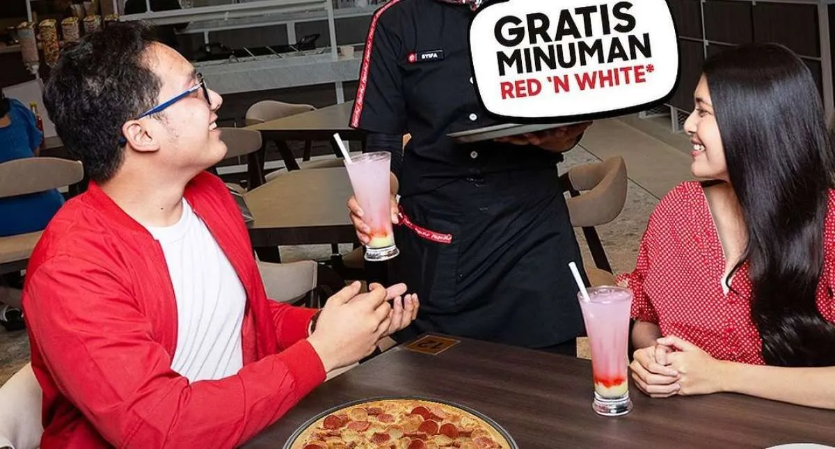 Promo Pizza Hut Agustus 2023, Nikmati Gratis Minuman Red ‘N White & Berikut Syaratnya