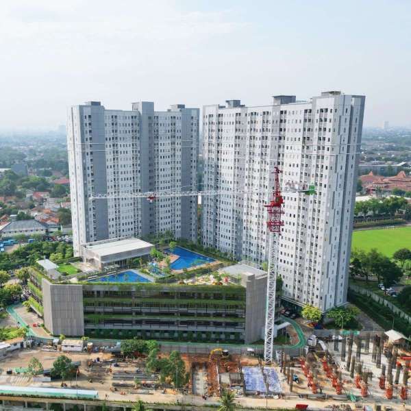 Pembangunan Jalan Terus, Tower C Apartemen Emerald Bintaro Jadi Bidikan Kaum Milenial