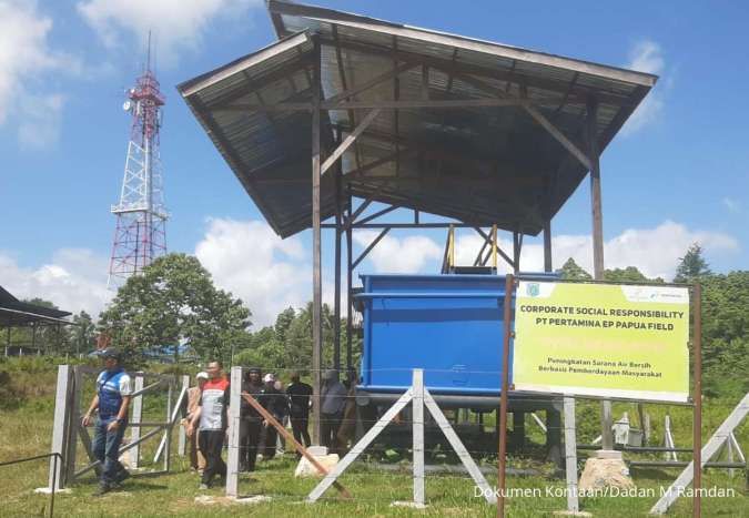 Air Bersih Mengalir Lewat Peri Berdaya Pertamina EP Papua Field