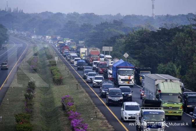 Jalur Arteri Palimanan Cirebon Macet Pagi Ini, Imbas Kebijakan One Way