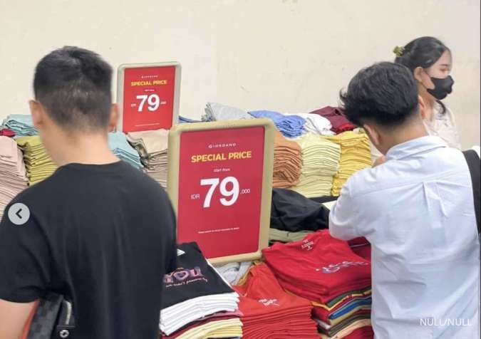 Giordano Bazaar Sale, Mulai dari Rp 79.000 Saja Moms!