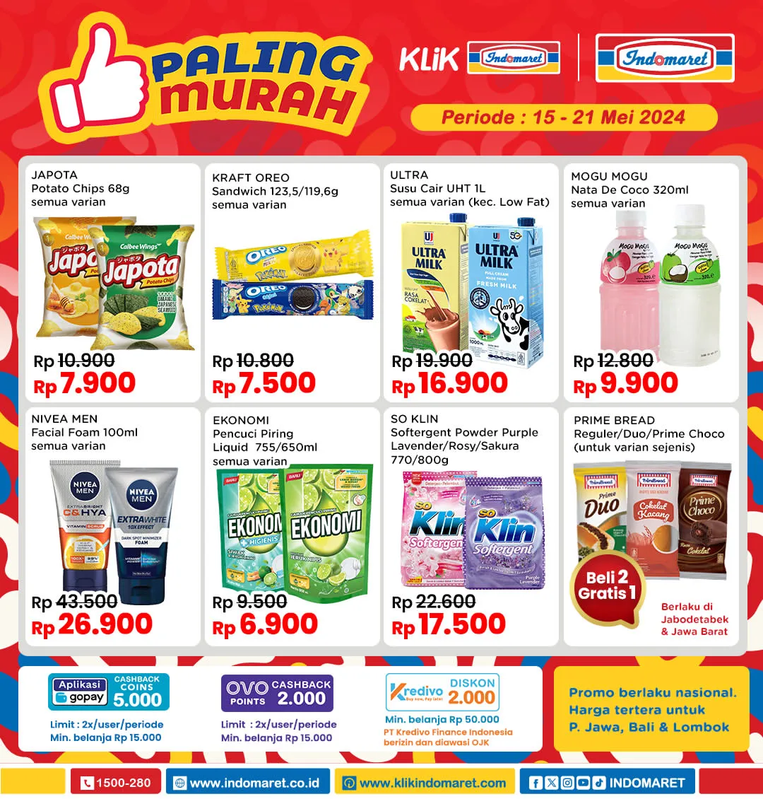 Promo Indomaret Paling Murah Periode 15-21 Mei 2024