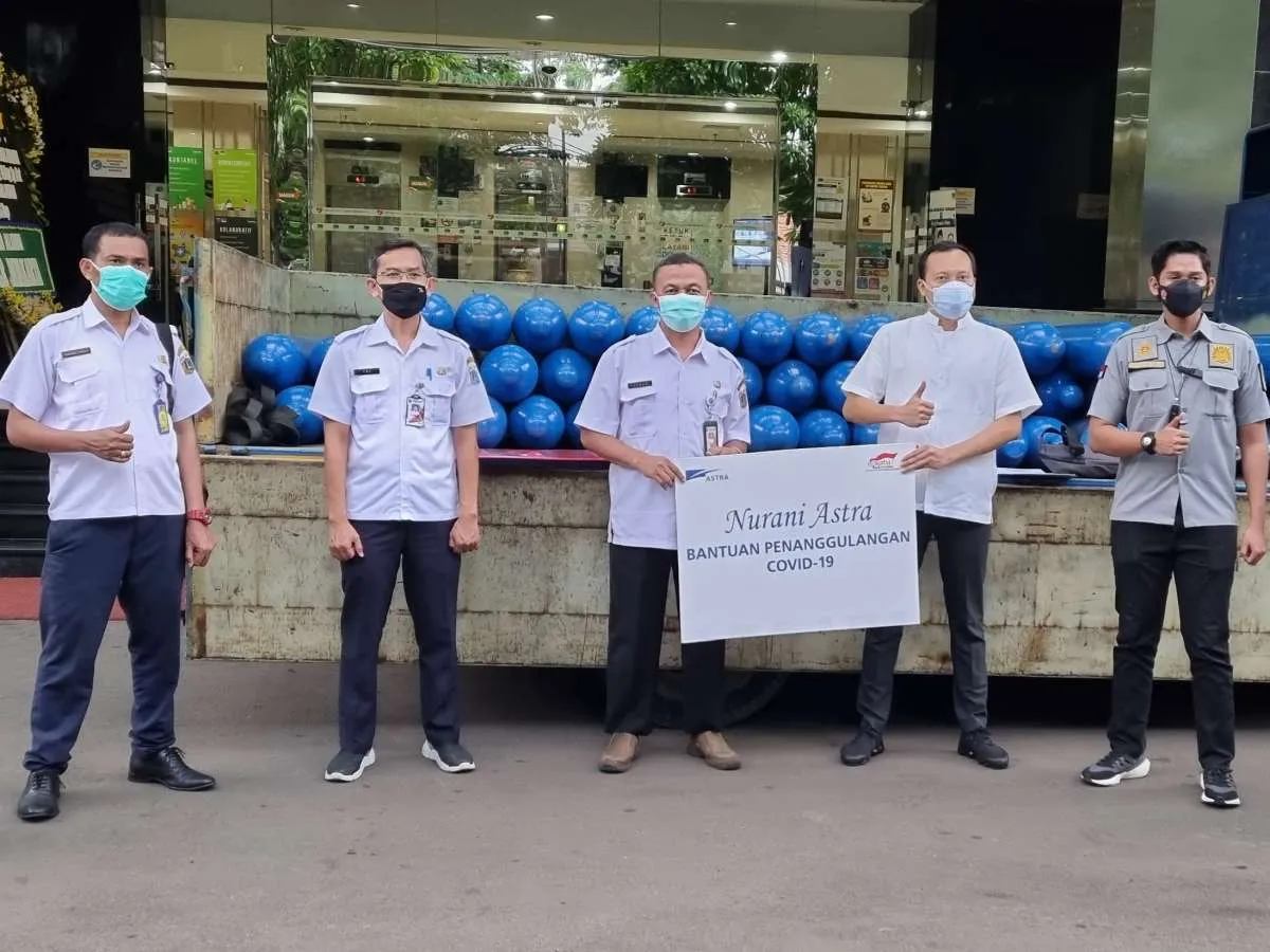Astra Serahkan Bantuan Oksigen Untuk Indonesia