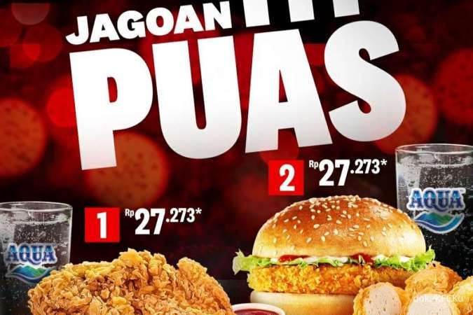 3 Promo KFC Terbaru 2023: Paket Jagoan Puas, KFC Box Value, dan Super Besar New