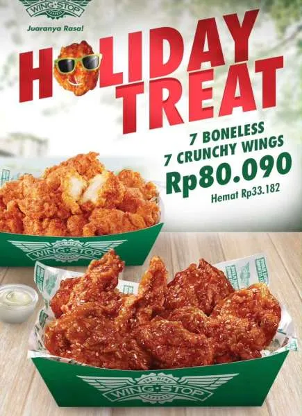 Wingstop promo akhir tahun: Holiday treat