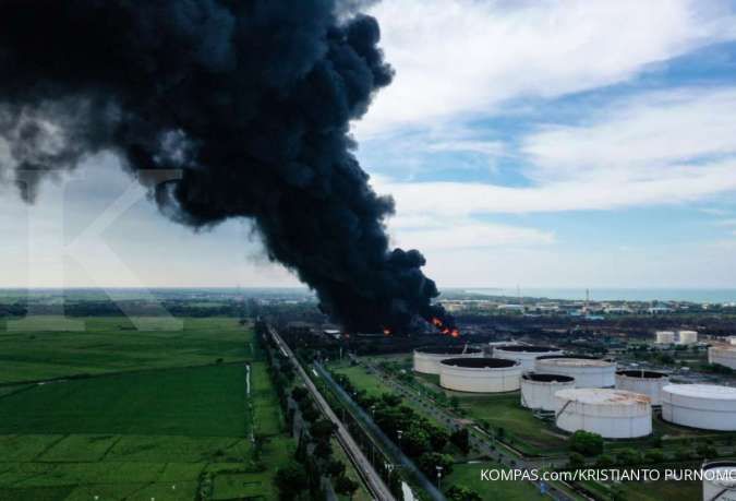 Gara-gara kebakaran, pasokan gas dari ONWJ ke Kilang Balongan berhenti