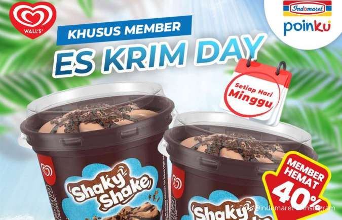 Promo Es Krim di Indomaret Hanya Hari Ini Minggu 3 Agustus 2025, Harga Khusus Member