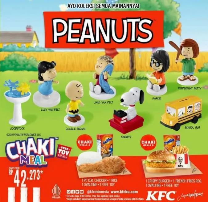 Promo KFC Terbaru 2022 Paket Chaki Meals Edisi Baru