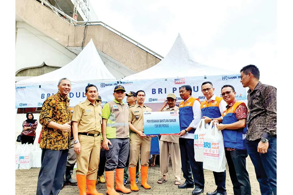 Tanggap Bencana Banjir, BRI Dirikan Posko dan Pastikan Layanan Tetap Beroperasi