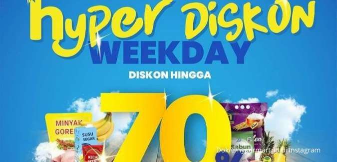 Harga Promo Hypermart Mulai 27-29 Desember 2022, Diskon Sampai 70%