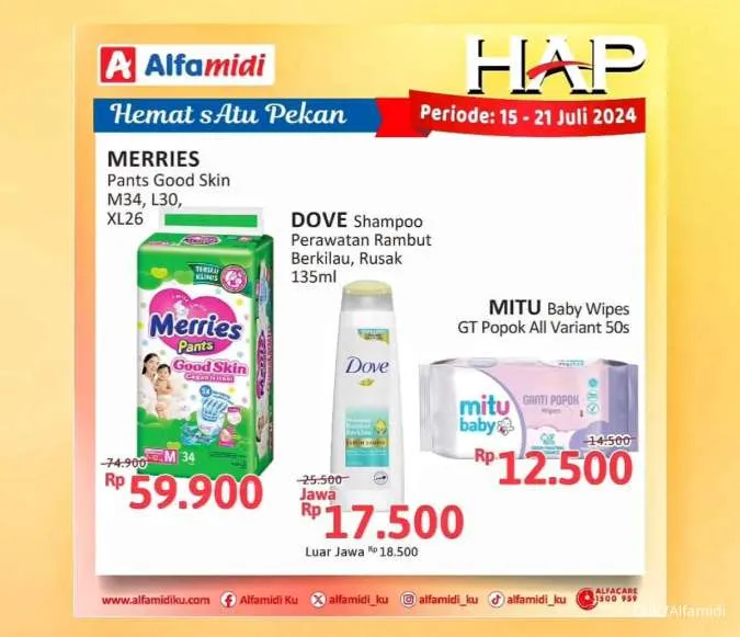 Promo Alfamidi Hemat Satu Pekan Periode 15-21 Juli 2024