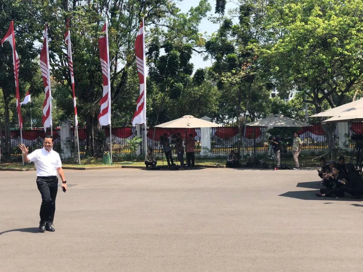 Giliran politisi PDI-Perjuangan Julairi Batubara sambangi Istana 