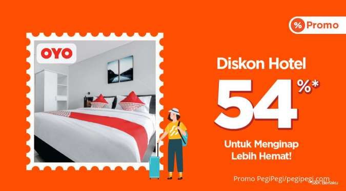 Promo Hotel OYO 21-27 Januari 2023, Nikmati Diskon Hotel PegiPegi hingga 54%