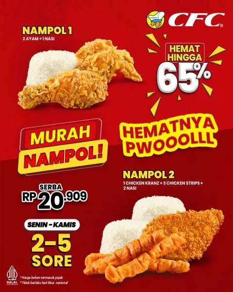Promo CFC Murah Nampol September 2025