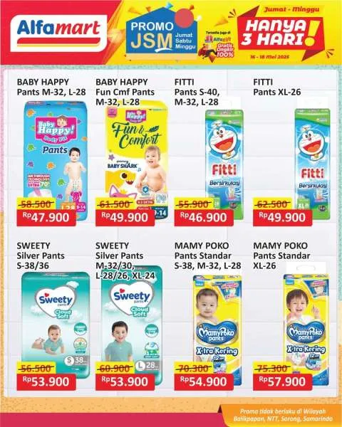 Promo JSM Alfamart Periode 16-18 Mei 2025