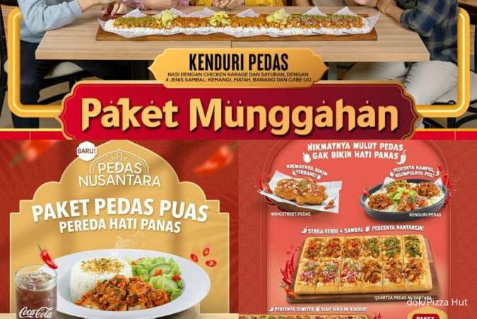 Promo Pizza Hut Terbaru isi Kenduri Pedas-Es Mangga Kocok, Periode Maret-April 2024