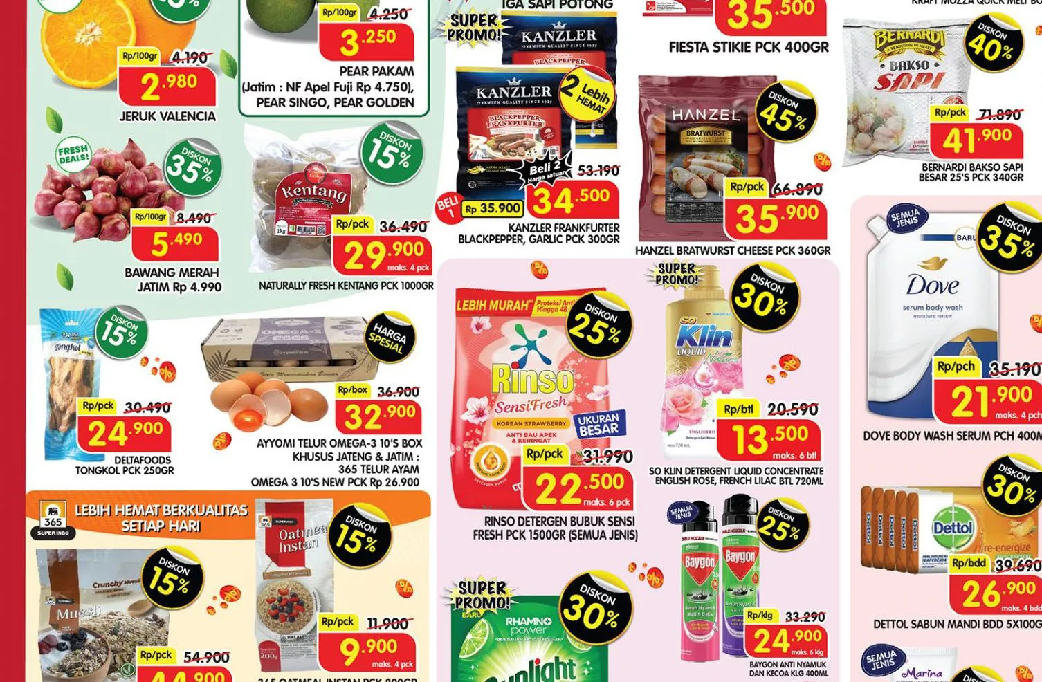 Promo Superindo Weekday Terbaru 13-15 Mei 2025