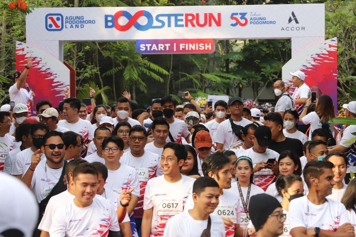 HUT ke-53, Agung Podomoro Gelar Booster Run di Vimala Hills