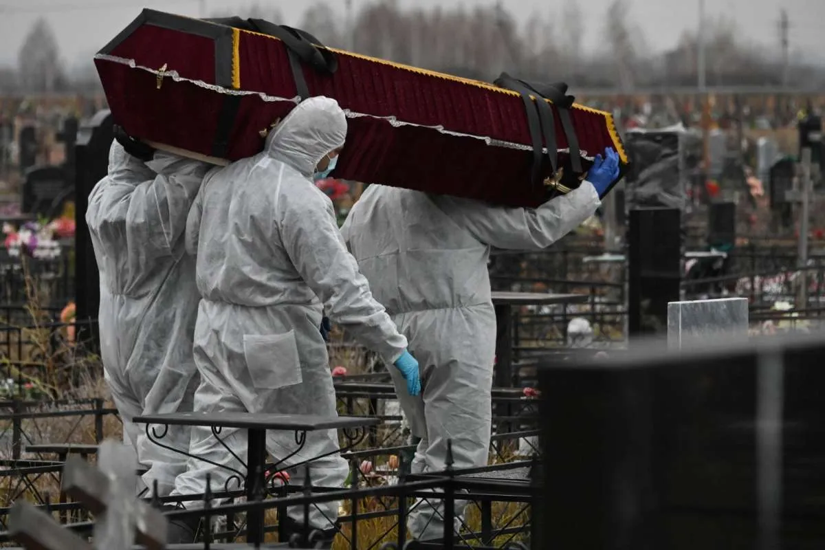 Catat 186.000, angka kematian akibat virus corona di Rusia tertinggi ketiga di dunia