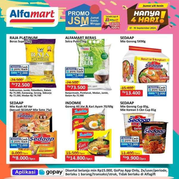 Promo JSM Alfamart 13-15 September 2024