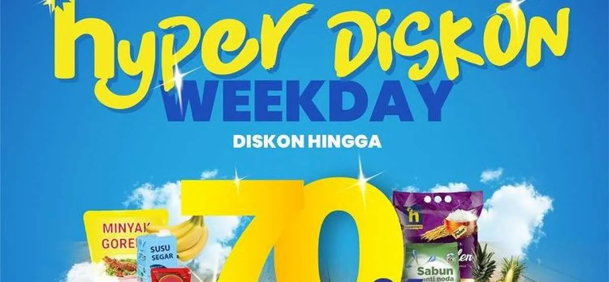 Harga Promo Hypermart 24-26 Januari 2023, Hyper Diskon Weekday Selama 3 Hari