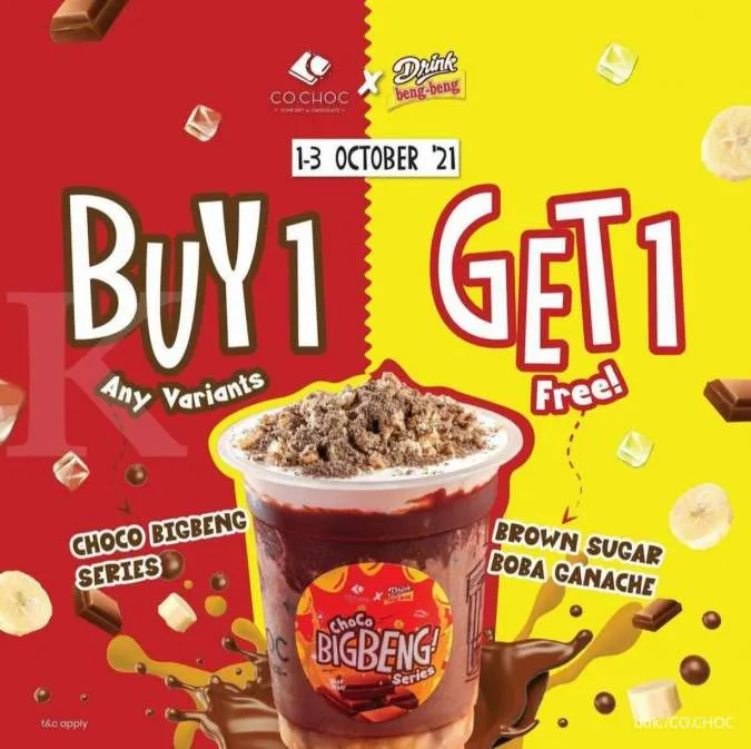 Promo CO.CHOC x Drink Bengbeng