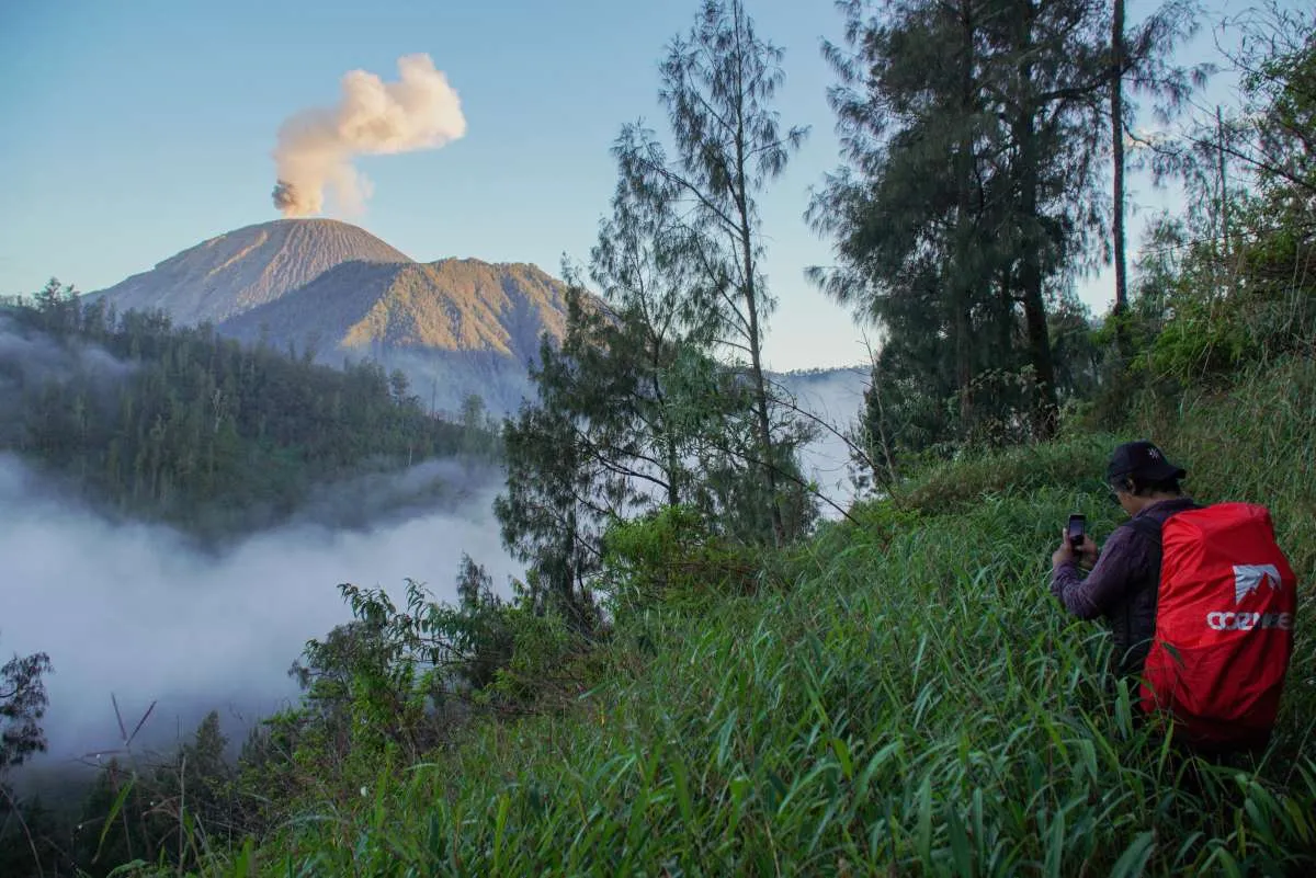 Erupsi Gunung Semeru, Letuskan Abu Setinggi 500 Meter