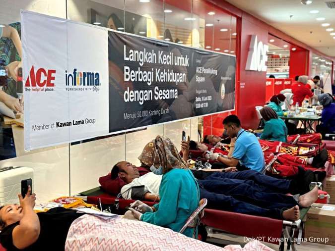 Kawan Lama Group Gelar Aksi Donor Darah di 30 Kota Peringati Hari Donor Darah Sedunia