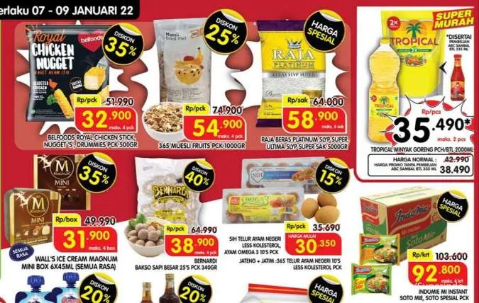 Promo Superindo 7-9 Januari 2022
