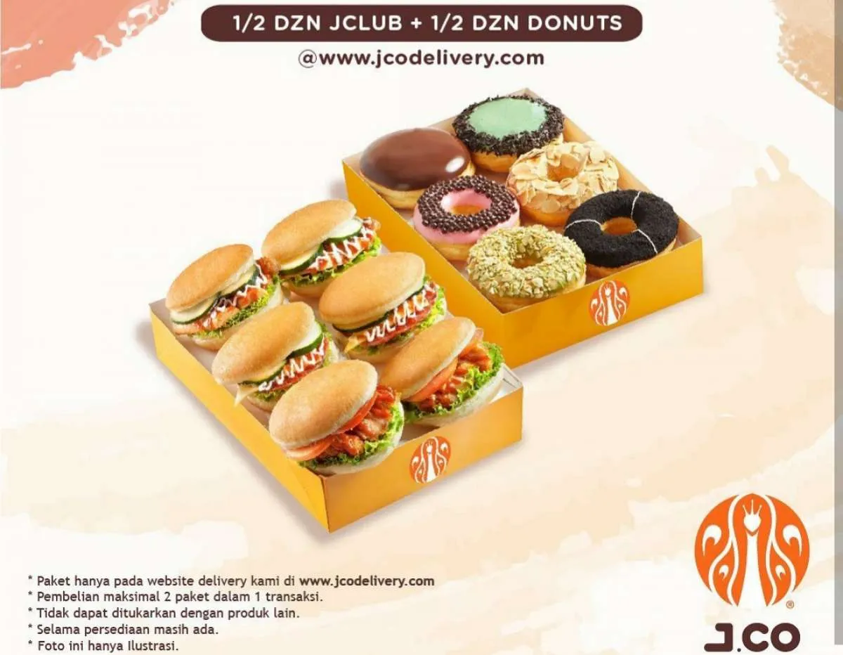 Promo J.CO Mingguan 23-29 Mei 2022, Hadir 2 Paket Hemat Isi JPops, JClub, dan Donuts