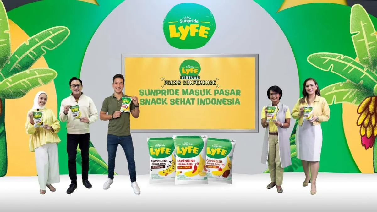  Sewu Segar Masuk Pasar Snack Sehat dengan Nama Sunpride Lyfe