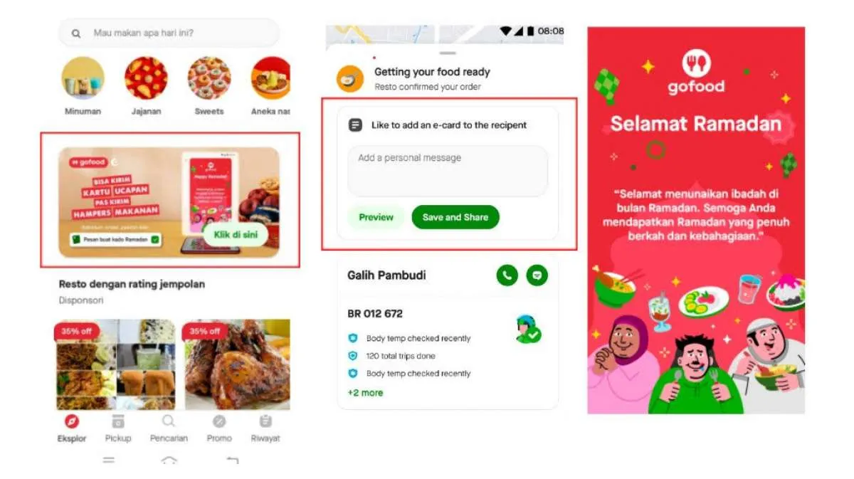 RekomendAsik Hampers Hingga Fitur Personalisasi E-Card, GoFood Bikin Ramadan Spesial