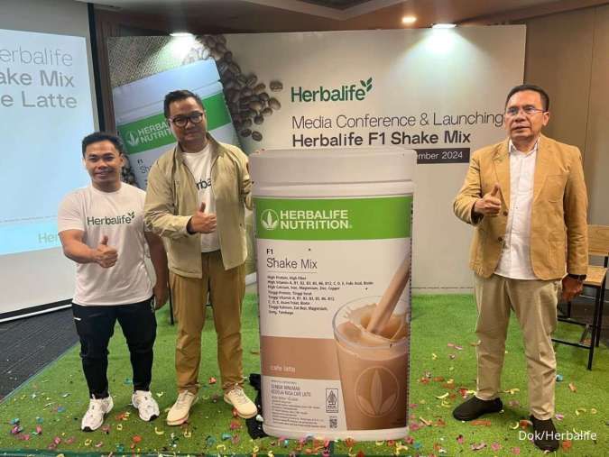 Herbalife Meluncurkan Varian Rasa Baru F1 Shake Mix Cafe Latte