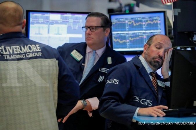 Wall Street mixed setelah perundingan dagang AS-Kanada gagal mufakat
