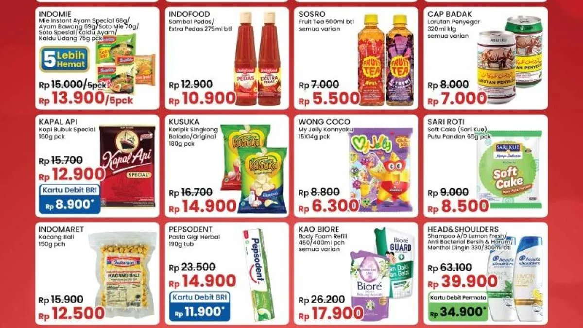 Promo JSM Indomaret Mei 2024 Mulai Rp 5.000-an, Ada Mie Instan Beli 5 Lebih Hemat
