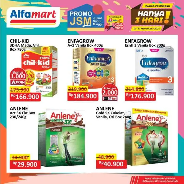 Promo JSM Alfamart Periode 15-17 November 2024