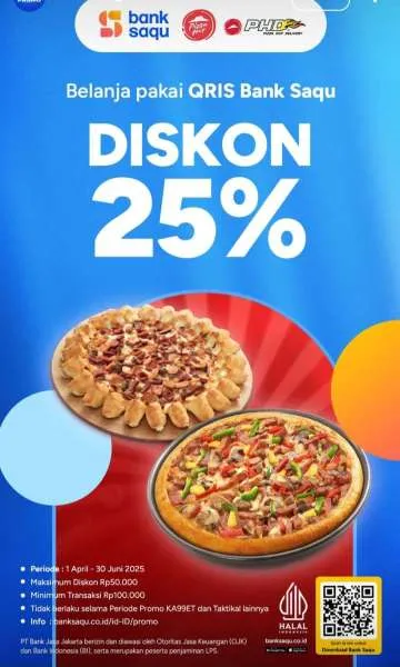 Promo Bank Saqu Pizza Hut