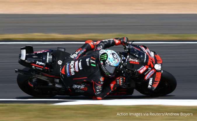 MotoGP: Bezzecchi Menangi GP Inggris, Quartararo Gagal Juara Gara-Gara Masalah Teknis