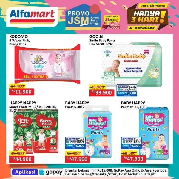 Promo JSM Alfamart 23-25 Agustus 2024