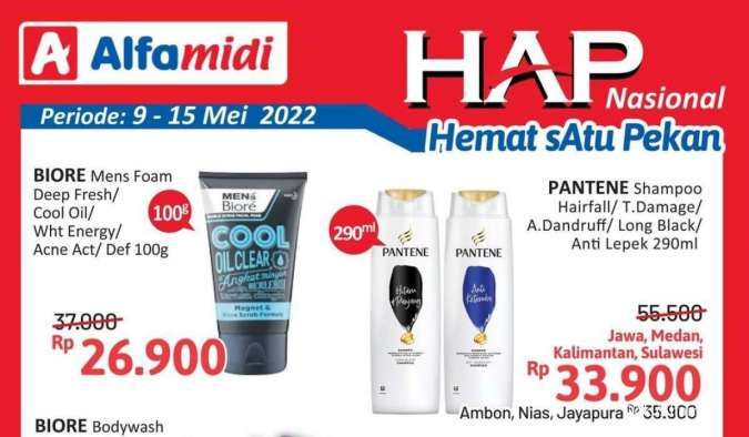 Promo Alfamidi Hemat Satu Pekan, Nikmati Potongan Harga Menarik Berlaku 9-15 Mei 2022