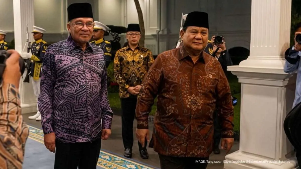 Momen Langka: Presiden Prabowo Antar Sendiri PM Anwar Ibrahim Hingga Pesawat