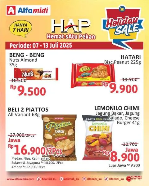 Promo Alfamidi Hemat Satu Pekan Periode 7-13 Juli 2025